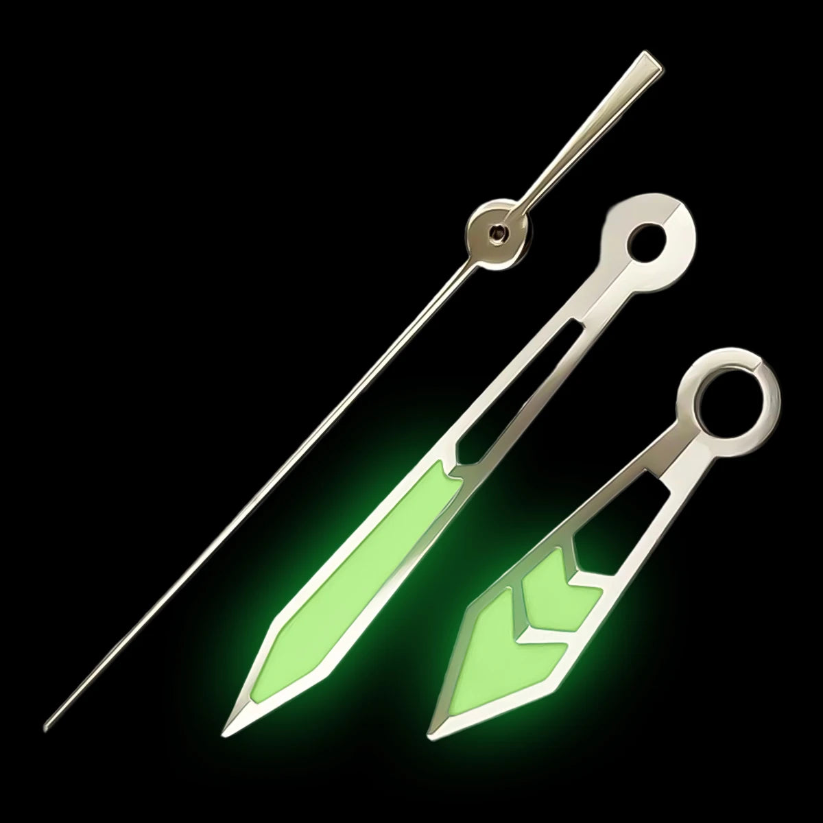 NH35 hands High Quality Watch Hands NH36 hands Watch Accessories hands Suitable for NH35/NH36/4R/7S movements green Luminous