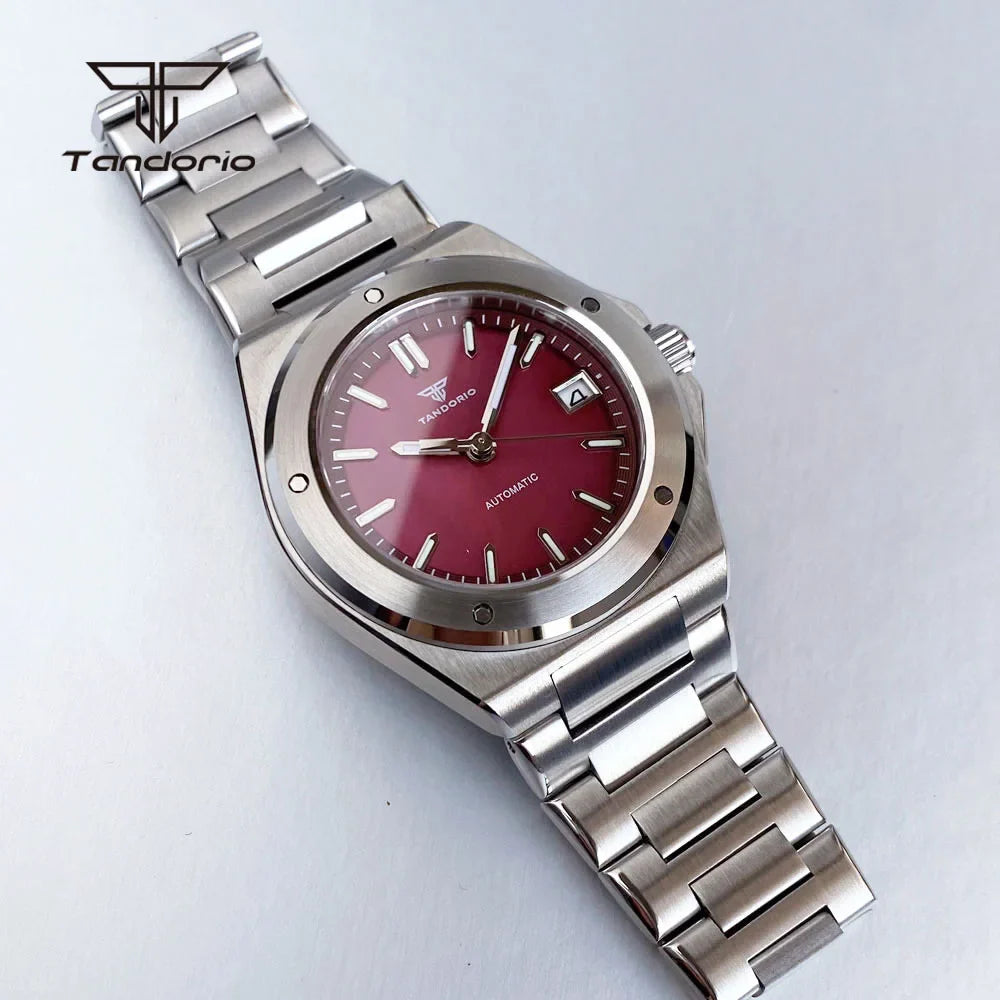 Tandorio Engineer Watch TD331  NH35 Sapphire 40mm Business 20bar