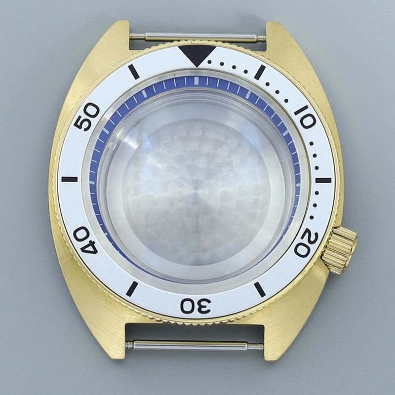 41mm NH35 Watch Case Stainless Steel Accessories For NH35 NH34 Mod Abalone NH36 NH70 Movement 28.5mm Dial Sapphire Crystal Glass