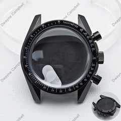 39.7mm Men's watches metal case FIT VK63 movement case watch accessories watch parts Fits 20mm strap Watch Box