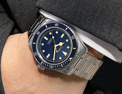 CADISEN C8206 BB58 Mod 38mm Diver NH35 Mechanical Sapphire 20 Bar Sapphire