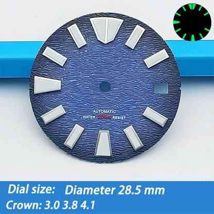 Watch Dial 28.5MM NH35 Dial Suitable For NH35 NH36 NH38 NH39 4R 6R Watch Modified Dial
