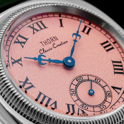 Thorn T002  Retro Square Sub Second 36mm Sapphire Glass VD78 Quartz Movement 10bar