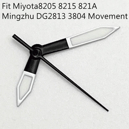 NH35 Watch Hands Black/White Watch Hands Fit NH35 NH36 PT5000 ETA2836 2824 Miyota8215 8205 DG2813 Movement Watch Accessories