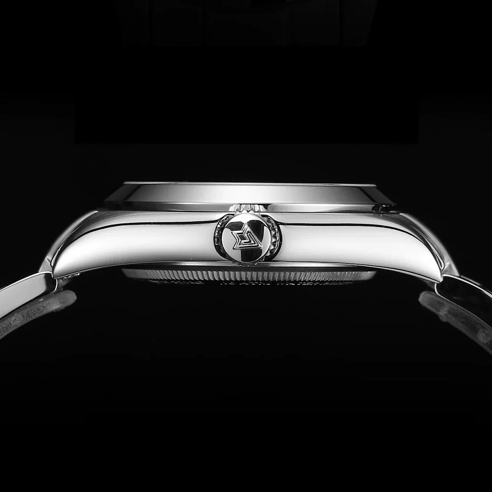 Cadisen C8213 Oyster Watch 36MM NH35 AR Sapphire BGW9 Lume 100M Waterproof