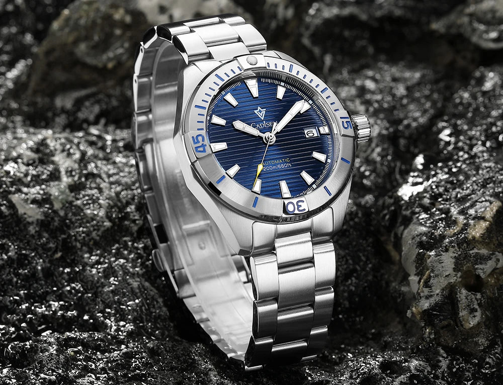 CADISEN C8218 Diver V2 20Bar NH35 Automatic 40MM Sapphire luminous