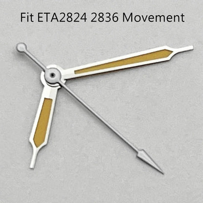 NH35 Hands Silver/Blue Watch Hands Fit NH35 NH36 PT5000 ETA2836 2824 DG2813 3804 Miyota8215 8205 821A Movement Watch Accessories