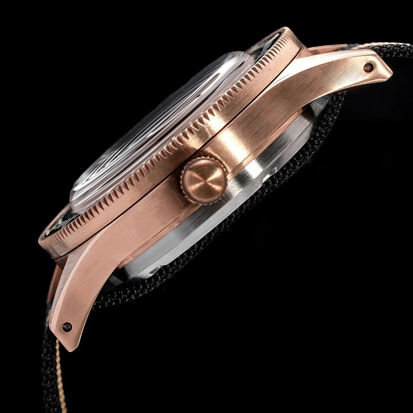 Bronze NH35 Movt 50 fathoms watch THORN SHY039 40mm EU Sapphire 20Bar