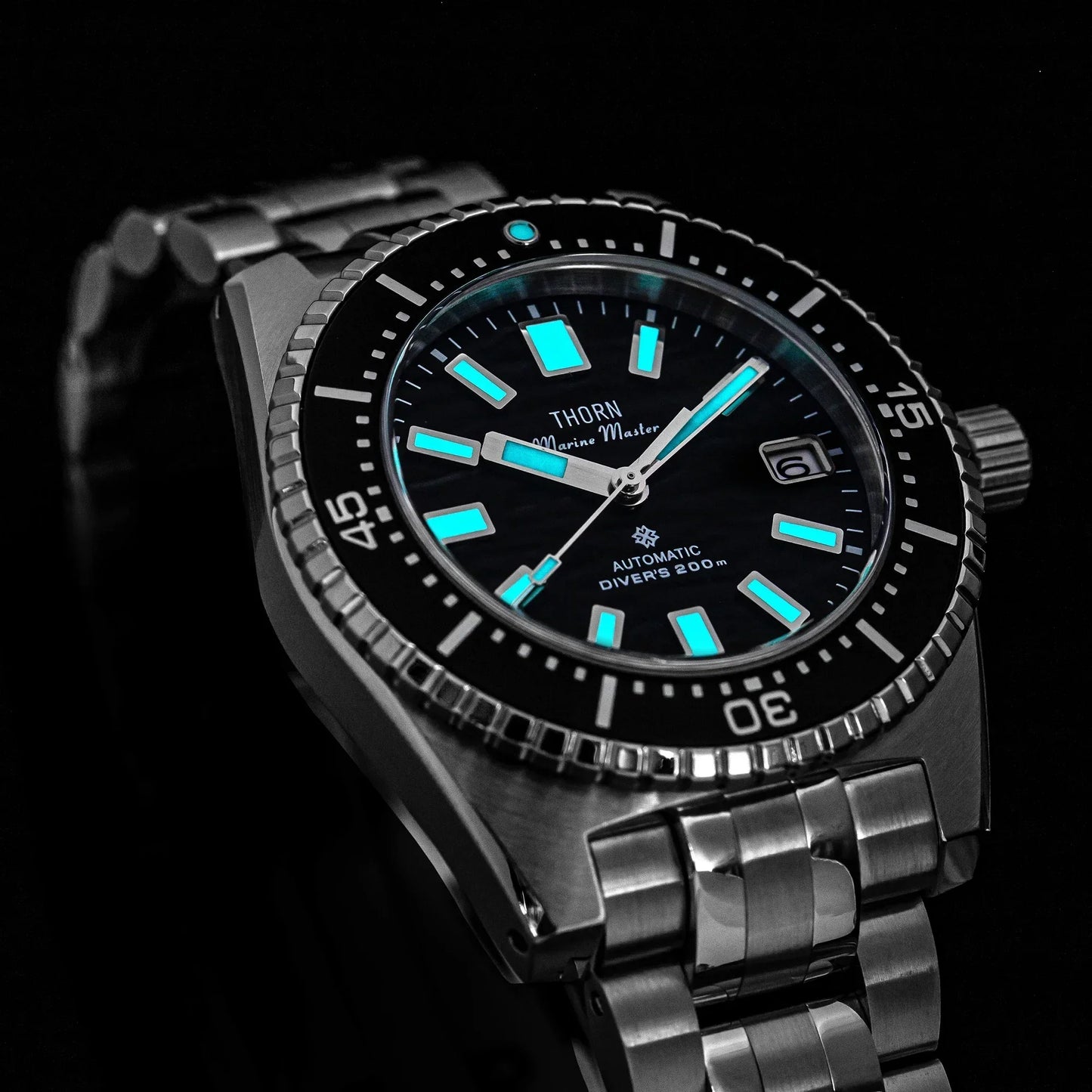 THORN SHY042  NH35A Movement Sailing Diver 40MM BGW9 Lume Sapphire Glass back 20bar