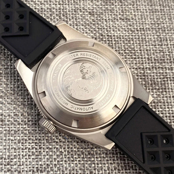 Tandorio TD247 Titanium Diving Watch 62MAS NH35A PT5000 41mm AR Domed Sapphire 30Bar