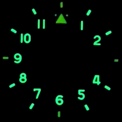 Watch Dial 29mm Pilot Style Black Green White Dial C3 Green Luminous Fit NH35 NH36 ETA2824 2836 PT5000 MIYOTA DG Movement