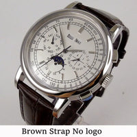 L white dial silver