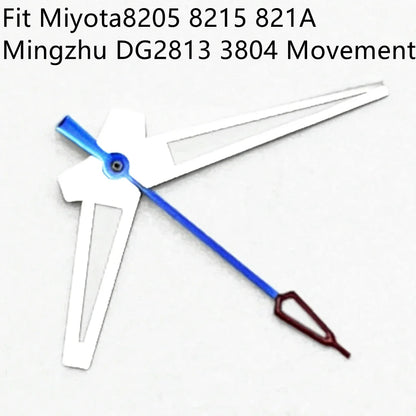 ETA Hands Silver/Blue Watch Hands Fit NH35 NH36 PT5000 ETA2836 2824 DG2813 3804 Miyota8215 8205 821A Movement Watch Accessories