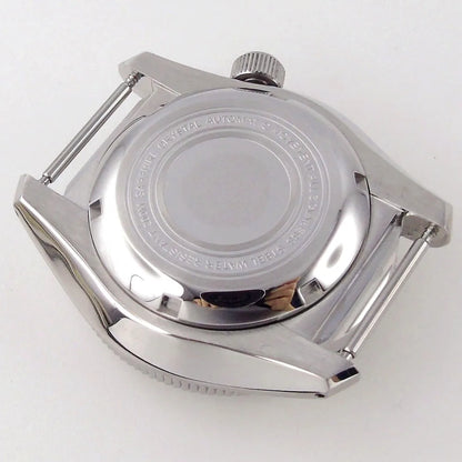 42.5mm Domed Sapphire Glass 20ATM Diver Watch Part SBDX001 Case fit NH35 NH36 ETA2824 Auto For Men Watch 3.8 o'clock