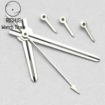 VK63 Watch Hands Silver/Gold/RoseGold Blue Luminous Fit VK63 Quartz 6-Hands Movement Watch Accessories