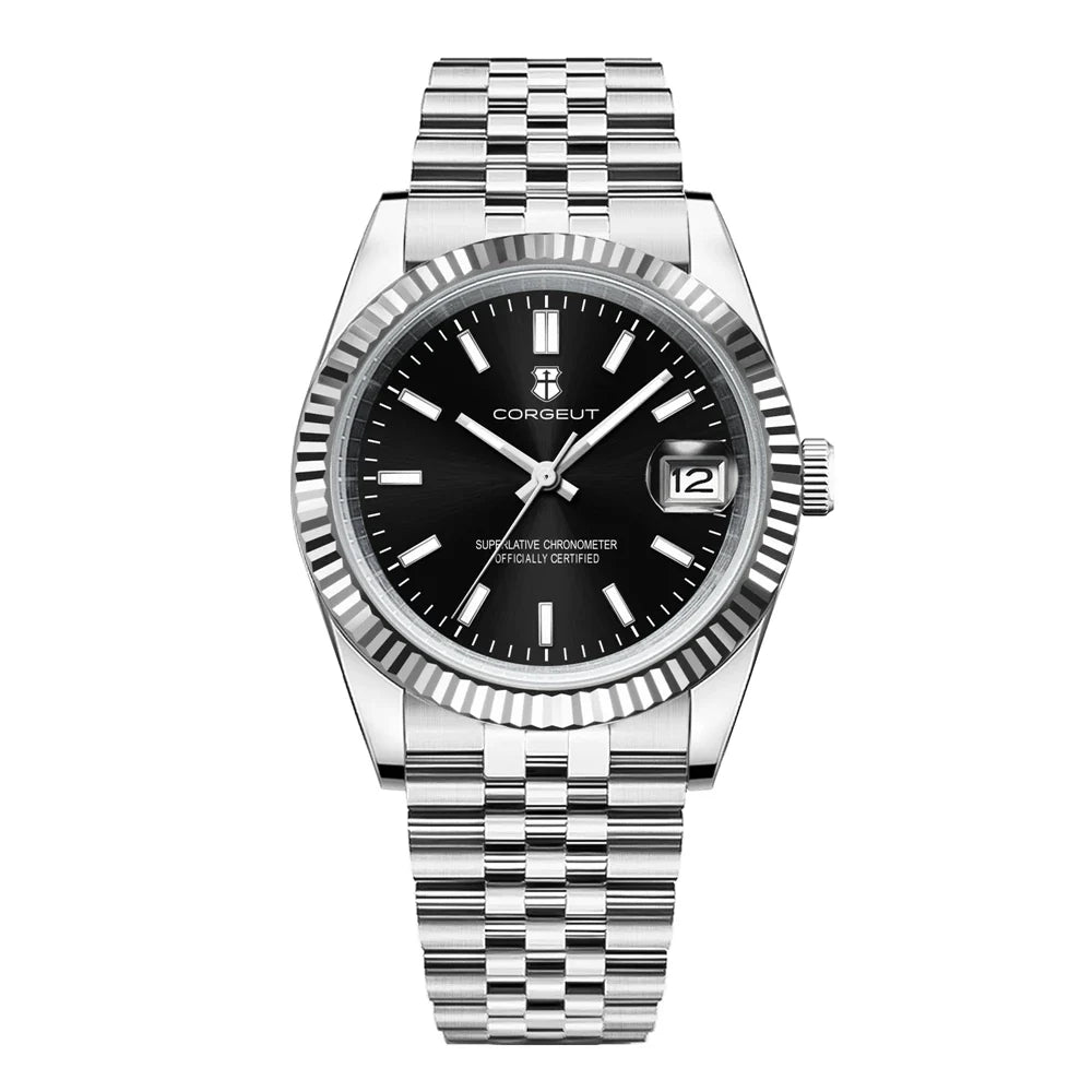 Corgeut Datejust CG2029 Seiko NH35A 36mm/39mm Jubilee dress Sapphire 10Bar