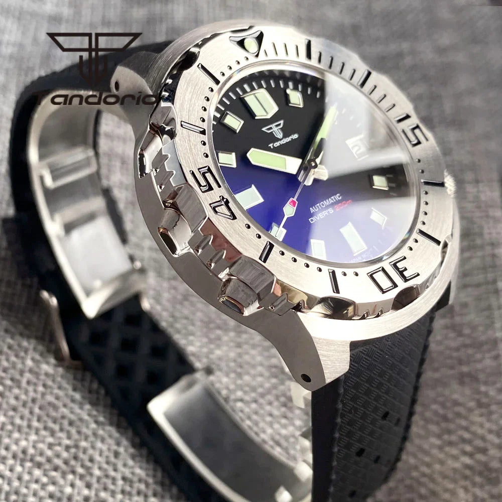 WristFull Monster Diver 42mm Customizable Watch WFM003 NH35 Automatic 20Bar Diver MOP Automatic Sapphire