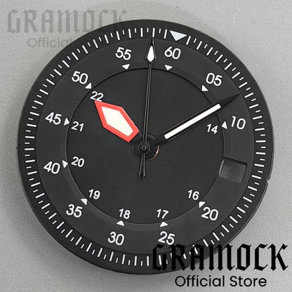 28.5mm Sterile Dial With Luminous Hands Fit ETA2824 2836 Miyota8215 821A Mingzhu DG2813 3804 Seagull 1612 Movement