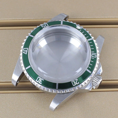 38mm Vintage Diving Watch Case Dome Acrylic Glass For Seiko NH35 NH36 NH38 NH34 Automatic Movement 28.5mm Dial Retro Submariner