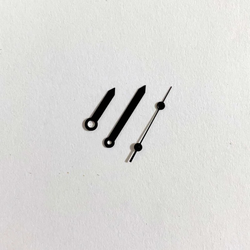 Watch Hands Black Orange White Three Hands Luminous Watch Accessories for NH35/ 36/ 4R/ 7S Movement