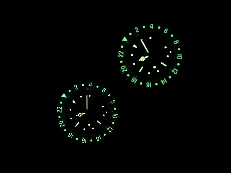 Customizable Baltany 39MM 1957s GMT Master Homage Watch S6074 NH34 Automatic Dome Sapphire 20ATM  Swiss Lume