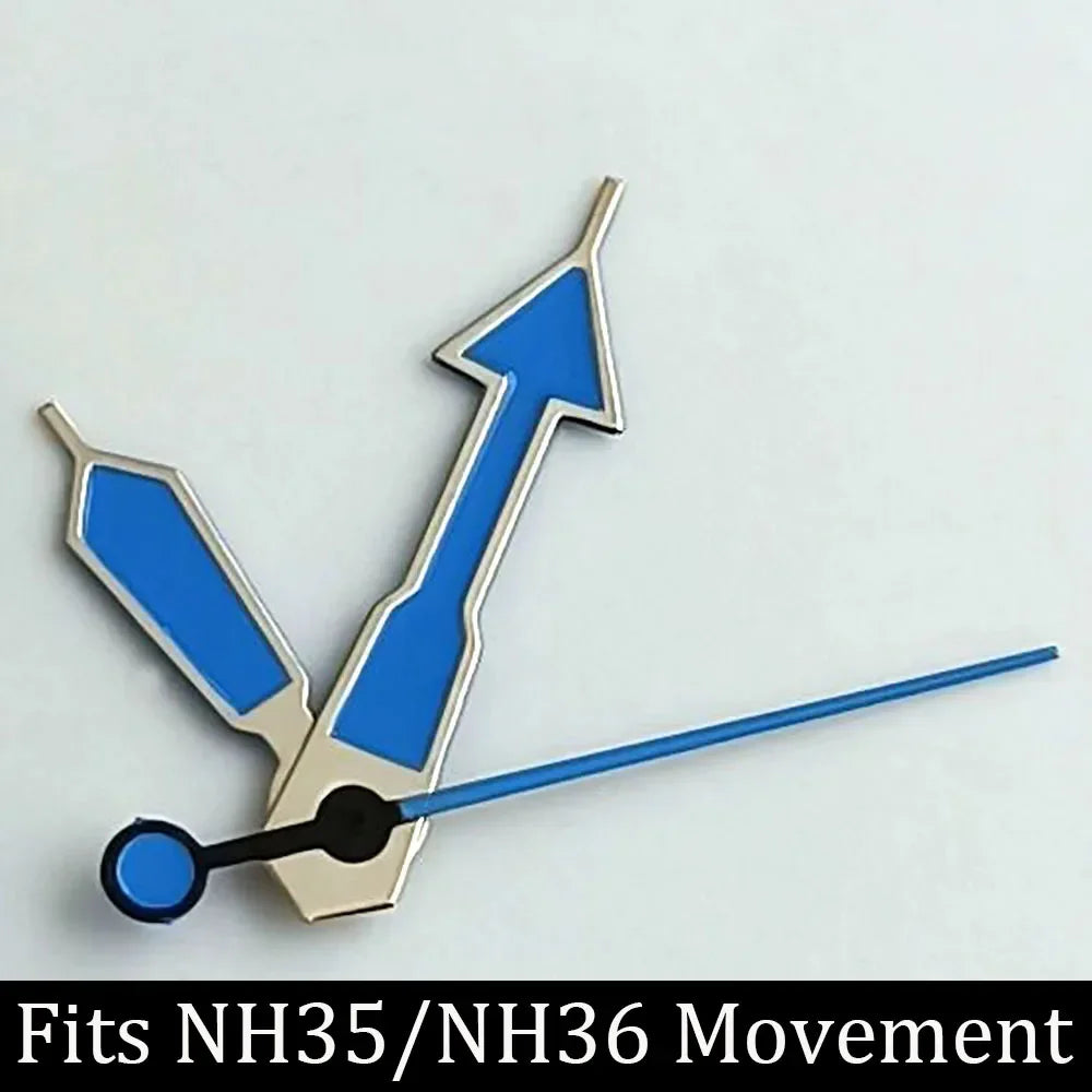 high-quality Watch accessories watch pointer NH series 35 NH36 hands green  luminous suitable for N H35/ NH36 movement