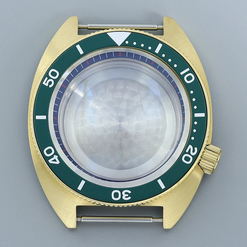 41mm NH35 Watch Case Stainless Steel Accessories For NH35 NH34 Mod Abalone NH36 NH70 Movement 28.5mm Dial Sapphire Crystal Glass