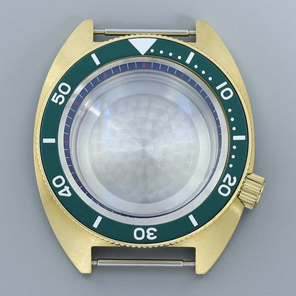 41mm NH35 Watch Case Stainless Steel Accessories For NH35 NH34 Mod Abalone NH36 NH70 Movement 28.5mm Dial Sapphire Crystal Glass