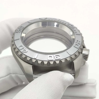 Yacht Master Case 42MM for NH35 NH36 Movement Sapphire crystal stainless steel case Watch Accessories SKX007