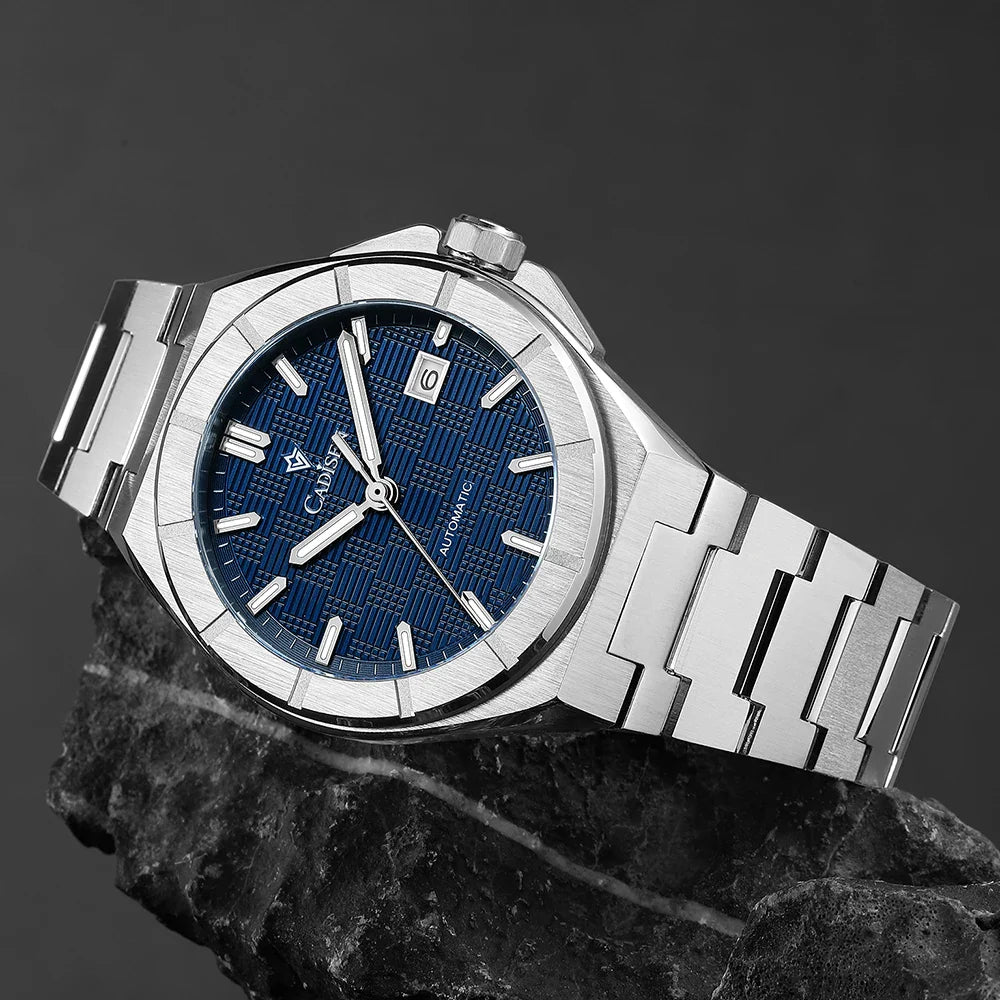 CADISEN Dress Watch C8242 40MM AR Sapphire Seiko NH35 Movt Royal Oak Mod