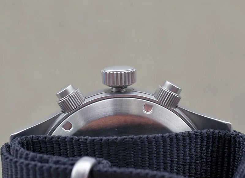 Customizable Baltany Chronograph Watch S5033 39MM Military Quartz Watch VK61  AR Sapphire 100M Waterproof  Swiss Lume