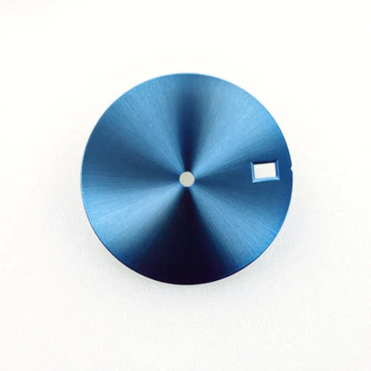 NH35 Dial New DIY 28.5mm Blue Surface with Date Watch Faces Mechanical Watch Modification Accessories for NH35/ NH36 Movement