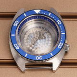 41mm Modified Turtle Watch Case Sapphire For Abalone/tuna mouth 6105 Captain Willard TMI NH35 NH36 NH38 4R Movement Stainless Steel Watch Accessories