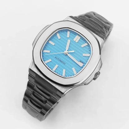 Corgeut 6017 Nautilus Watch 40mm Custom logo NH35 Movement  Sapphire Crystal Watch 10bar Lumnious