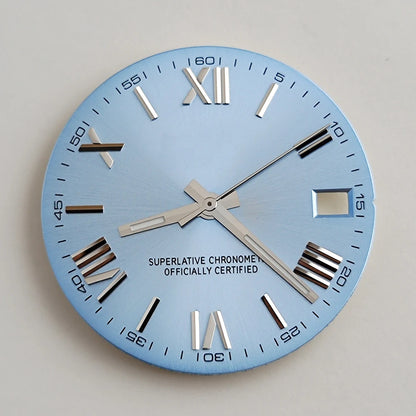 28.5mm NH35 dial Roman dial S Dial Modified Dial for NH35/NH36 Automatic Movement Watch accessories