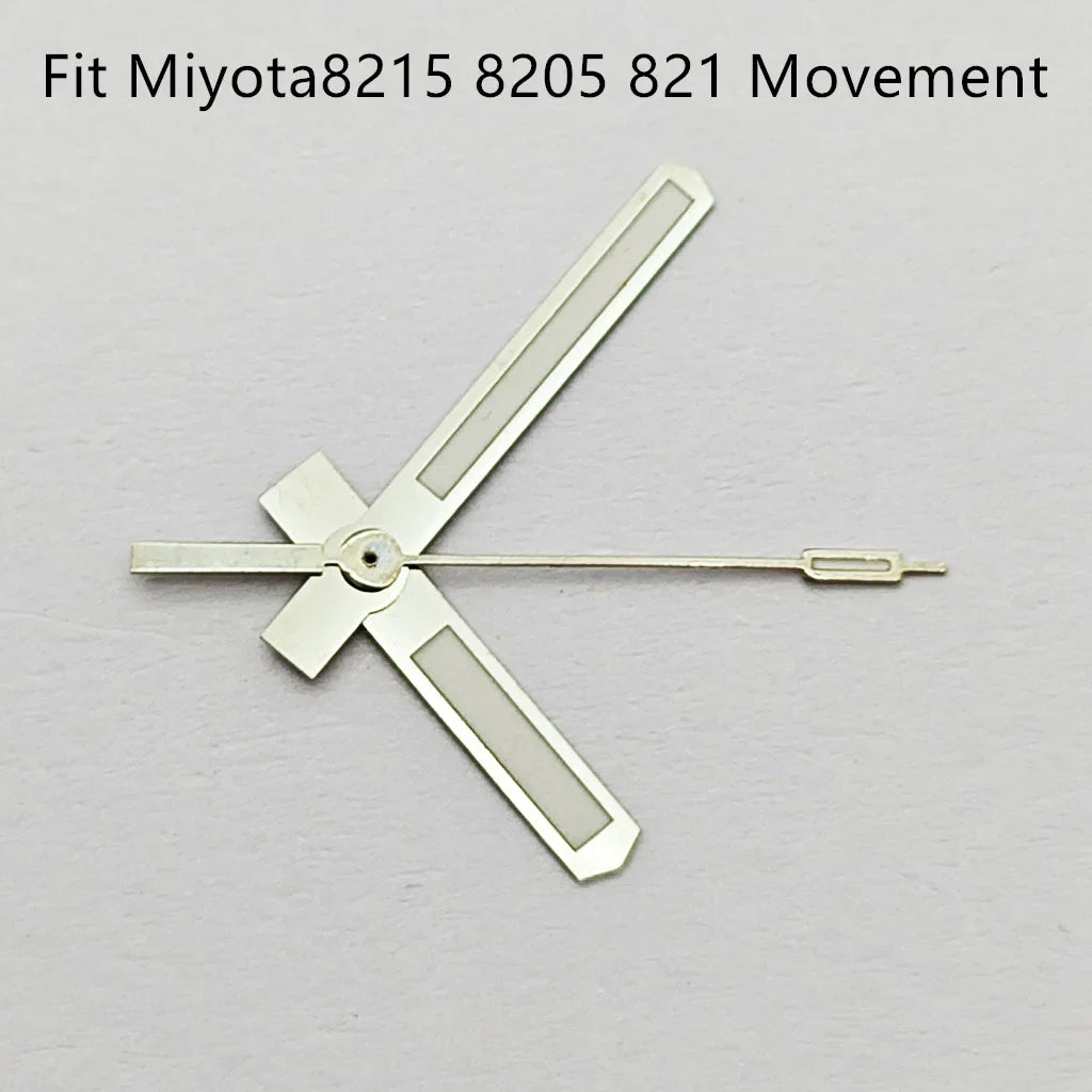 Wide blade Silver Watch Hands Fit NH35 NH36 PT5000 ETA 2836 2824 DG2813 3804 Miyota 8215 8205 821 Movement Watch Accessories