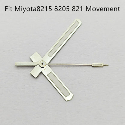 Wide blade Silver Watch Hands Fit NH35 NH36 PT5000 ETA 2836 2824 DG2813 3804 Miyota 8215 8205 821 Movement Watch Accessories