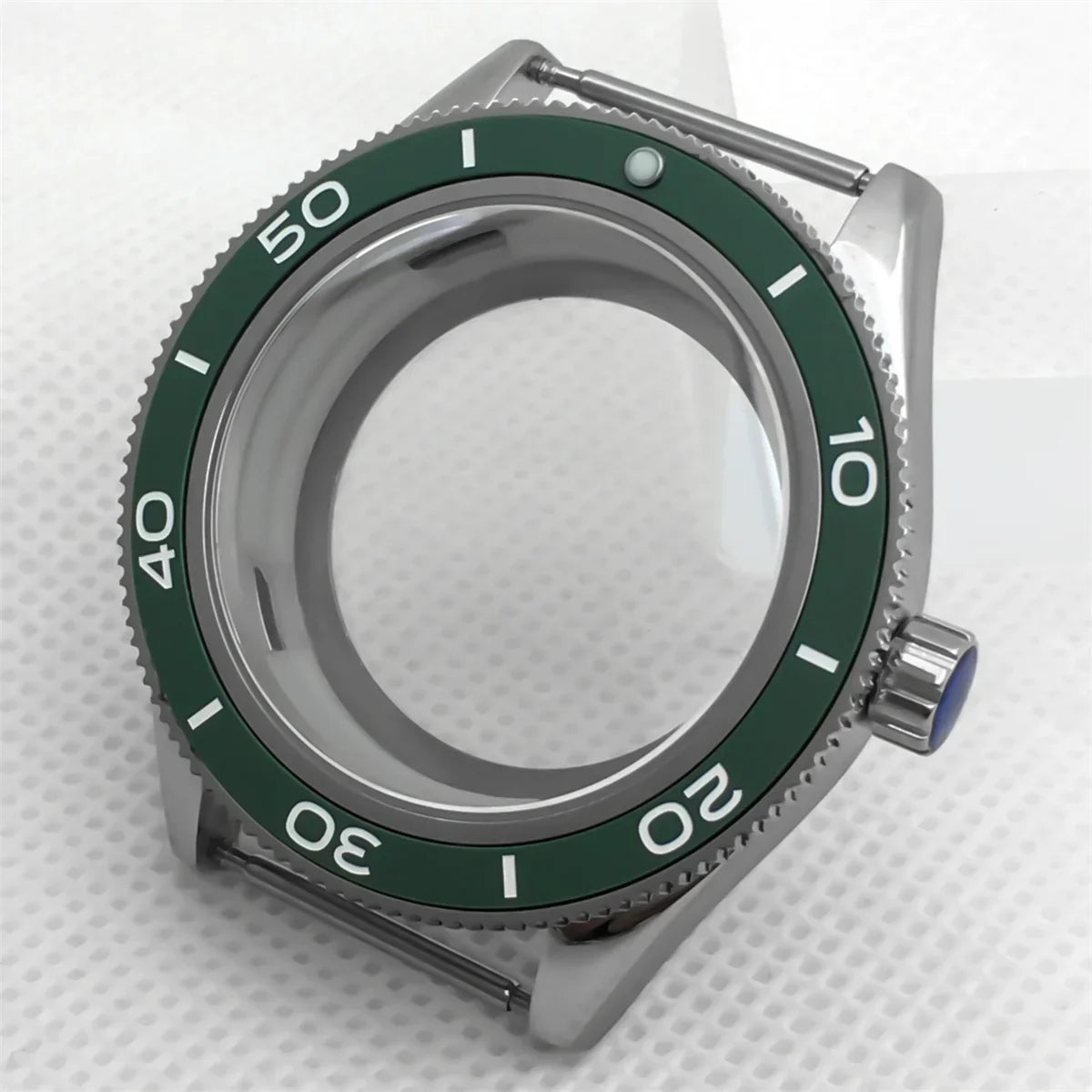 Fifty Fathom Case 41.5mm stainless steel case ceramic bezel sapphire glass with NH35 36 NH34 ETA2824 PT5000 movement watch replacementparts