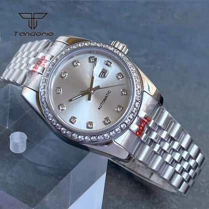 Tandorio TD151B 31mm Lady's Wristwatch Seiko NH05 Automatic Watch Sapphire 5Bar