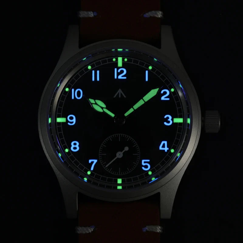 Militado D12 Military Watches VD78 Quartz Movement C3 Super Luminous Sapphire Crystal Aviation 10bar