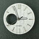 NH38 Watch Dial  man watch Custom logo dial green luminous suitable for NH38 movement watch accessories