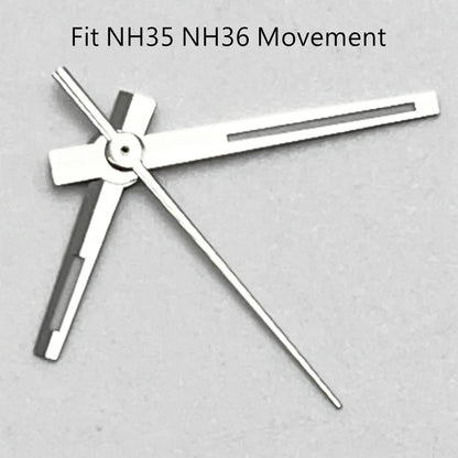 NH35 Silver/Rose gold Watch Luminous Hands Fit NH35 NH36 ETA2836 2824 DG2813 3804 Miyota8215 8205 821A Movement Automatic