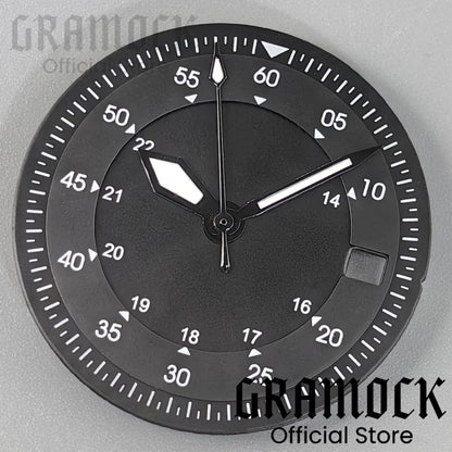 28.5mm Sterile Dial With Luminous Hands Fit ETA2824 2836 Miyota8215 821A Mingzhu DG2813 3804 Seagull 1612 Movement