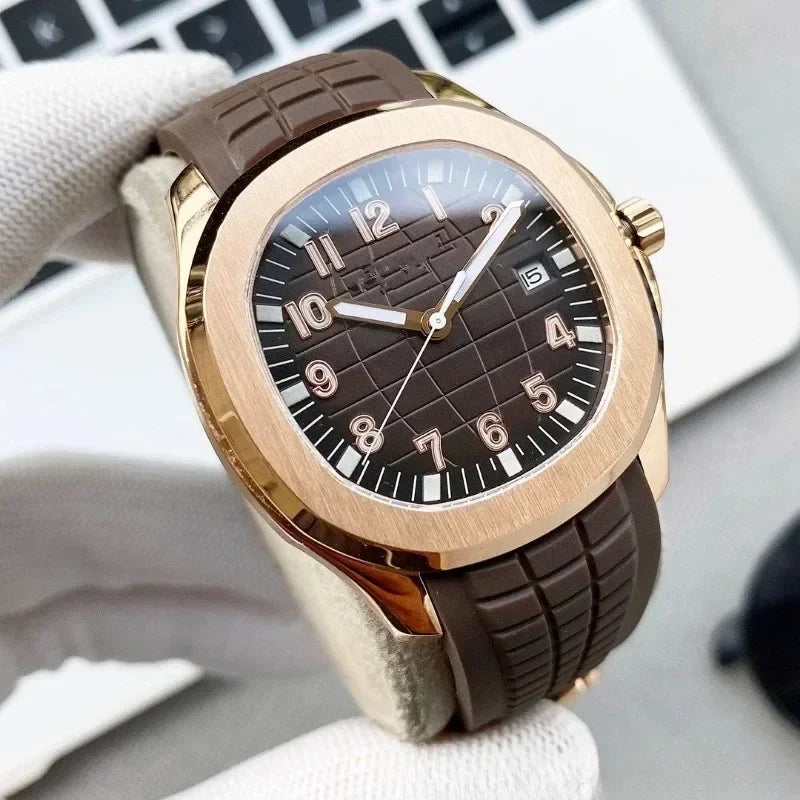 42mm Nautilus NH35 Movement AQUANAUT Watch Fashion Sapphire