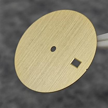 30.5mm Watch Dial DIY Vertical Texture Surface with Date Faces for PP Case Watch Accessories for NH35A / 4R35 Movement