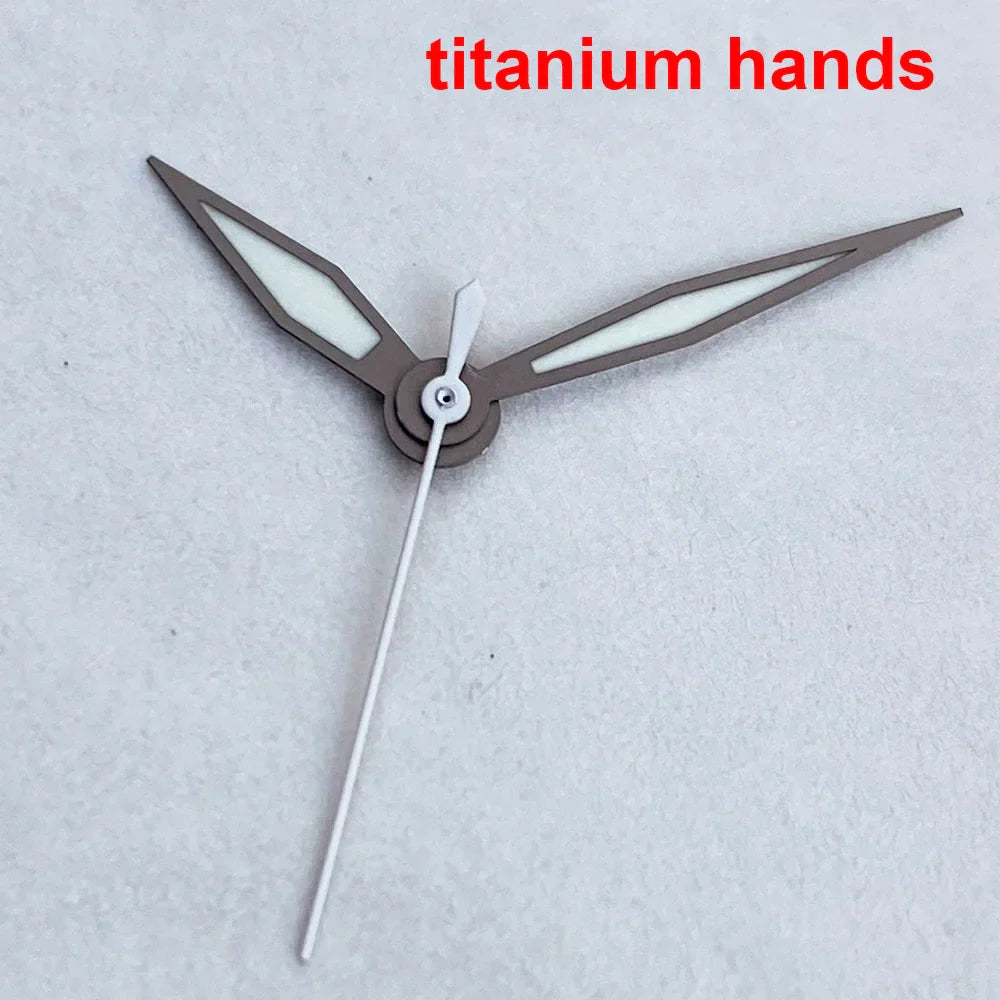 NH35 Needles Titanium Watch Hands Pointers For NH35 NH36 Movement Wristwatch Accessories Mod Spare Watch Parts Replacements