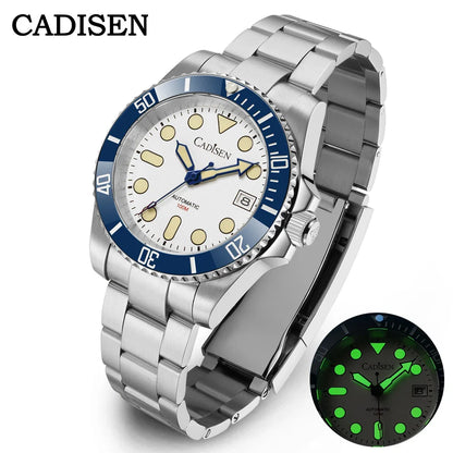 CADISEN C8238 Submariner Diver NH35 Automatic Ceramic Bezel Sapphire 10Bar