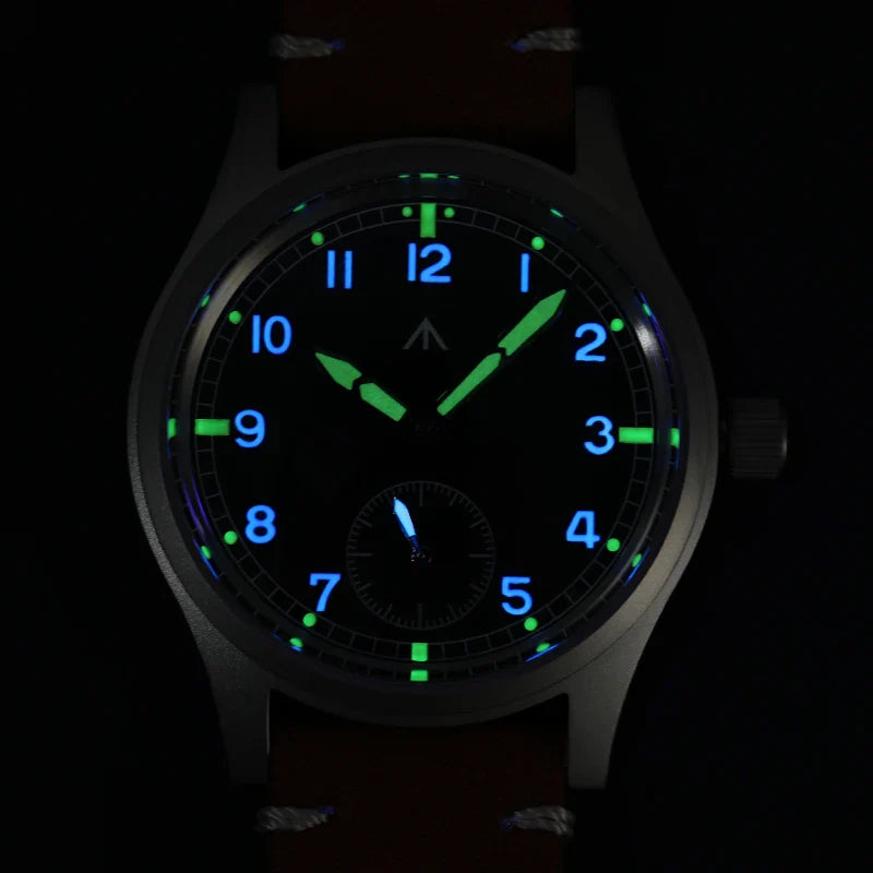 Militado D12 Military Watches VD78 Quartz Movement C3 Super Luminous Sapphire Crystal Aviation 10bar