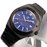 40mm PVD Black Engineer Watch Tandorio TD331P NH35 Automatic Sapphire Glass 100m Waterproof