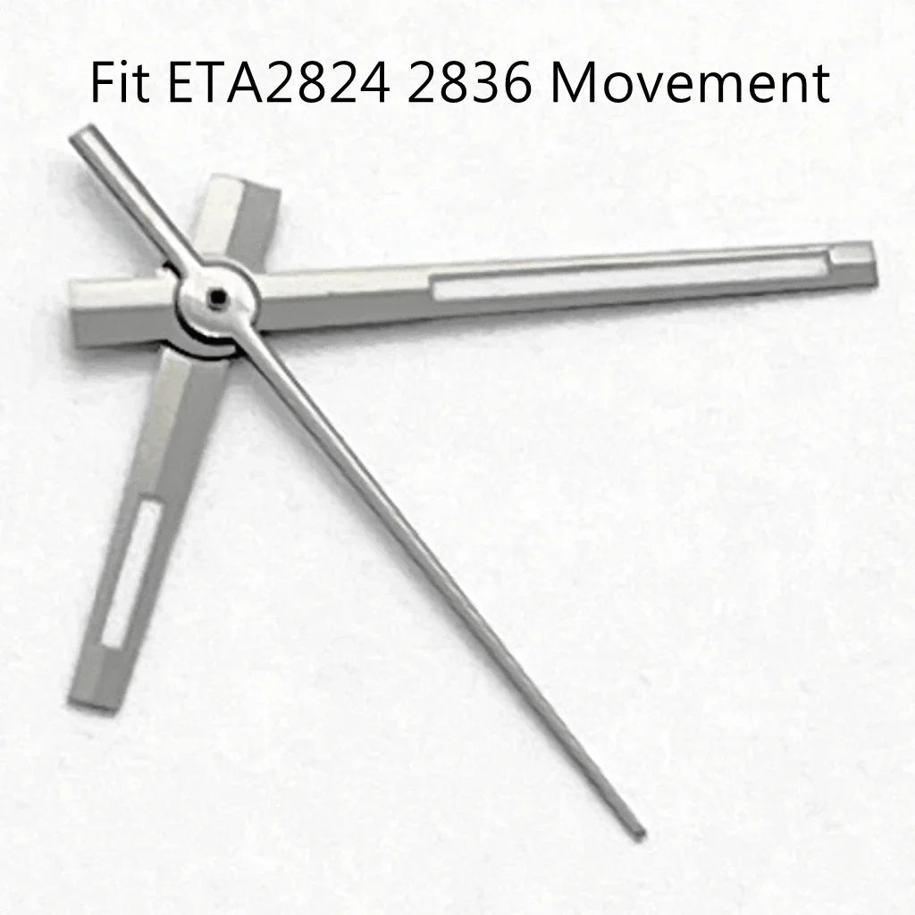 NH35 Watch Hands Green Luminous White/Gun color Fit NH35 NH36 ETA2836 2824 DG2813 3804 Miyota8215 8205 821A Movement